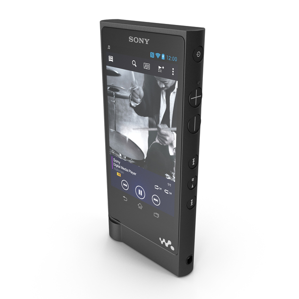 Portable MP3 Digital Music Player Sony NW ZX2 PNG Images u0026 PSDs for  Download | PixelSquid - S11755771F