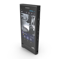 Portable MP3 Digital Music Player Sony NW ZX2 PNG & PSD Images