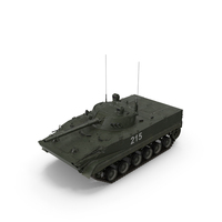 Russian Armored Vehicle BMP Green PNG & PSD Images