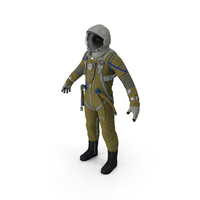 Space Suit Strizh with SK Helmet PNG & PSD Images