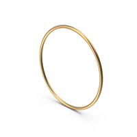 Gold Body Hoop PNG & PSD Images