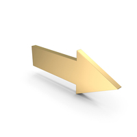 Golden Arrow PNG & PSD Images