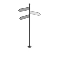 Crossroad Signpost PNG & PSD Images