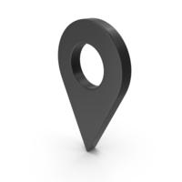 Black GPS Symbol PNG & PSD Images