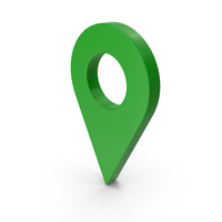 Green GPS Symbol PNG & PSD Images