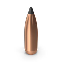 Black Tipped Rifle Bullet PNG & PSD Images