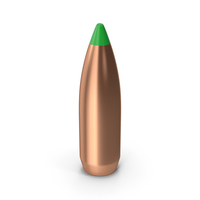 Green Tipped Rifle Bullet PNG & PSD Images