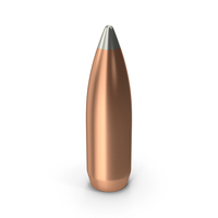 Silver Tipped Rifle Bullet PNG & PSD Images