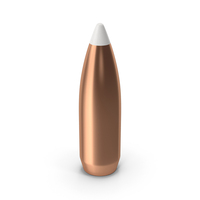 White Tipped Rifle Bullet PNG & PSD Images