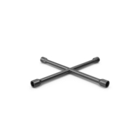 Black Cross Wrench PNG & PSD Images