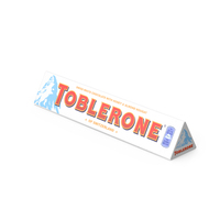 Toblerone White Chocolate Package PNG & PSD Images