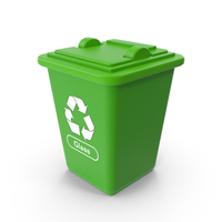 Glass Recycle Bin PNG & PSD Images