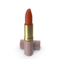 Lipstick Gold Version 2 Brown PNG & PSD Images