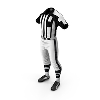 American Football Referee Uniform PNG & PSD Images