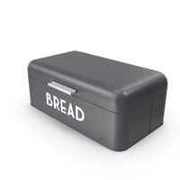 Metal Bread Bin Black PNG & PSD Images