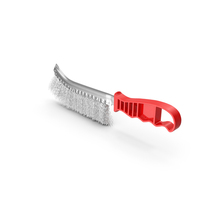 Steel Wire Brush with Plastic Handle PNG & PSD Images