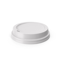Coffee Cup Lid White PNG & PSD Images