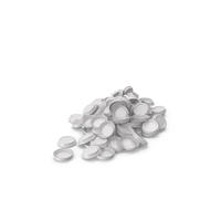 Coffee Cup Lid White Multi Posed PNG & PSD Images