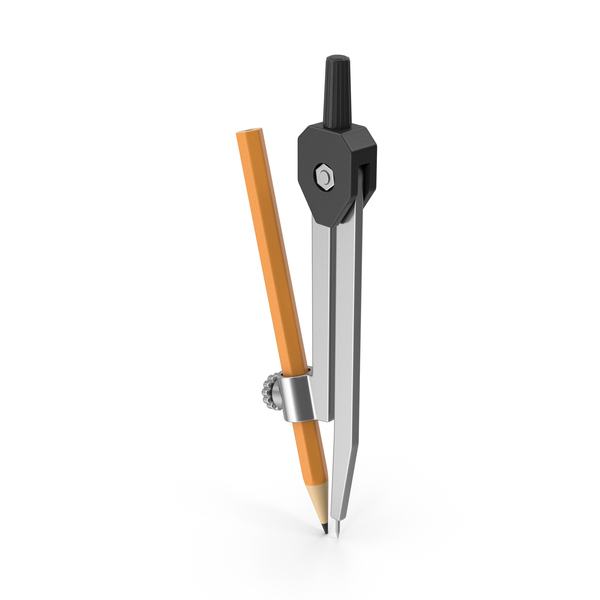 Drawing Compass With Pencil PNG & PSD Images
