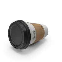 Starbucks Paper Coffee Cup Posed PNG & PSD Images