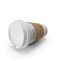 Starbucks Paper Coffee Cup White Posed PNG & PSD Images