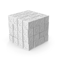 Monochrome Box Crates Stack PNG & PSD Images