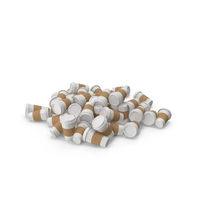 Paper Coffee Cup Multi Posed PNG & PSD Images