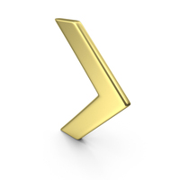 ARROW RIGHT ICON GOLD PNG & PSD Images