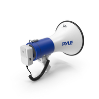 Pyle Megaphone Speaker with LED Flashlight PNG & PSD Images