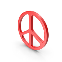 Red Peace Symbol PNG & PSD Images