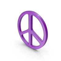 Purple Peace Symbol PNG & PSD Images