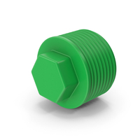 PVC Pipe Cap Green PNG & PSD Images