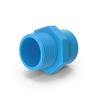 Blue Pipe Adapter PNG & PSD Images