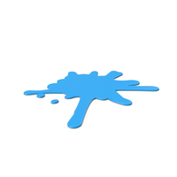 Splashes Icon Blue PNG & PSD Images