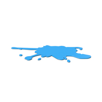Splashes Icon Blue PNG & PSD Images