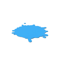 Blue Splash Icon PNG & PSD Images