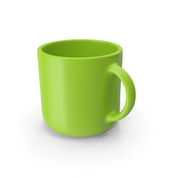 Green Mug PNG & PSD Images