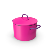 Cooking Pot Pink PNG & PSD Images