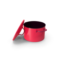Red Cooking Pot PNG & PSD Images