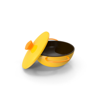 Yellow Cooking Pot PNG & PSD Images
