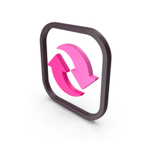 Recycle Symbol Pink PNG & PSD Images