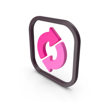 Recycle Symbol Pink PNG & PSD Images