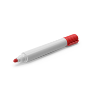 Red Whiteboard Marker PNG & PSD Images