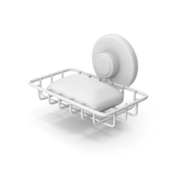 Monochrome Wall Soap Dish PNG & PSD Images