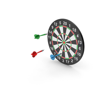 Dartboard And Flying Darts PNG & PSD Images