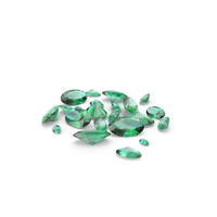 Oval Cut Emeralds PNG & PSD Images