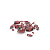 Oval Cut Rubies PNG & PSD Images