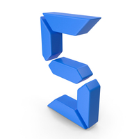 Digit 5 PNG & PSD Images