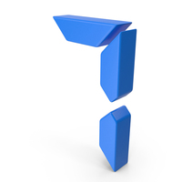 Blue Digit 7 PNG & PSD Images