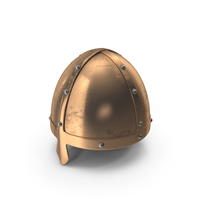 Brass Templar Knight Helmet PNG & PSD Images